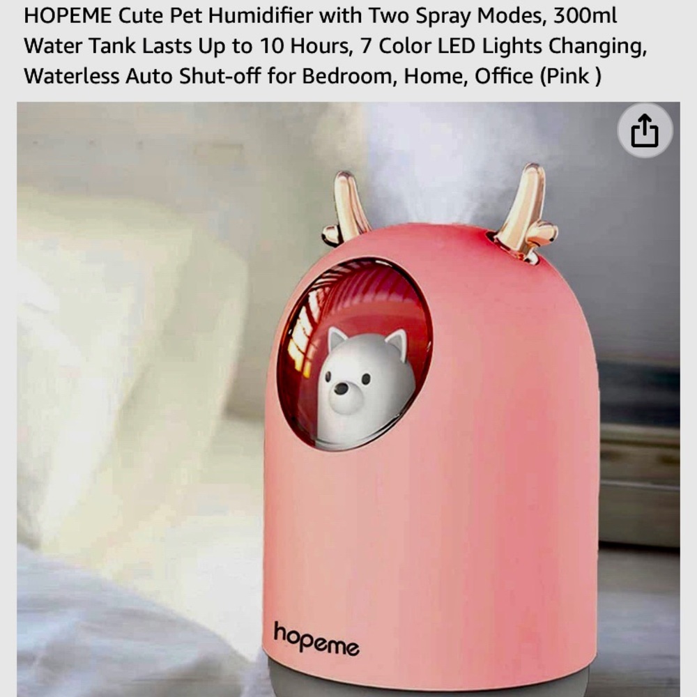 HopeMe Cute Pet Aromatherapy Dehumidifier
